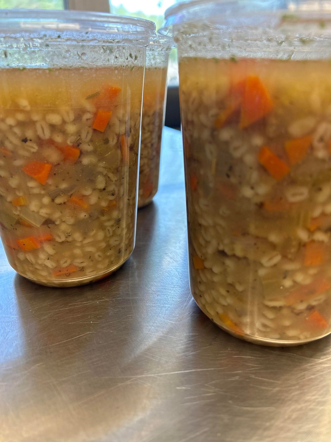Soupe bœuf et orge