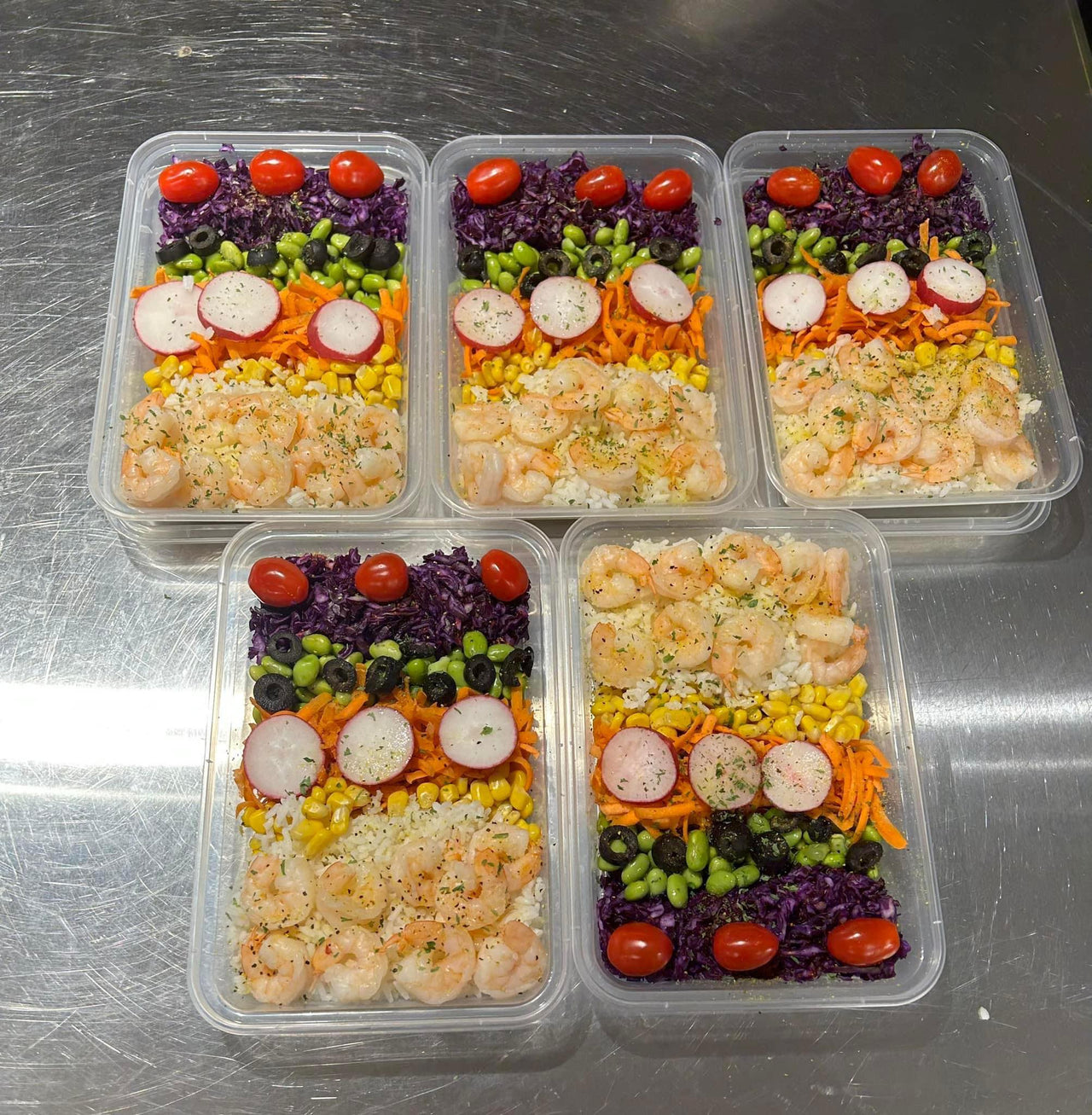 Poké aux crevettes