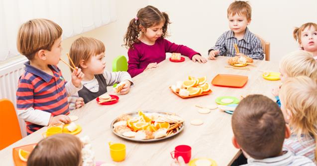 Menu de garderie en milieu familial